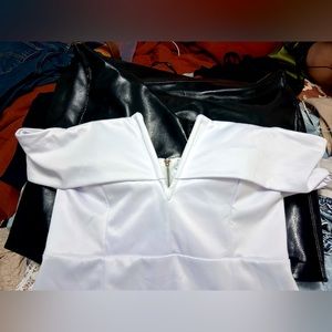 Off the shoulder women’s midi dress